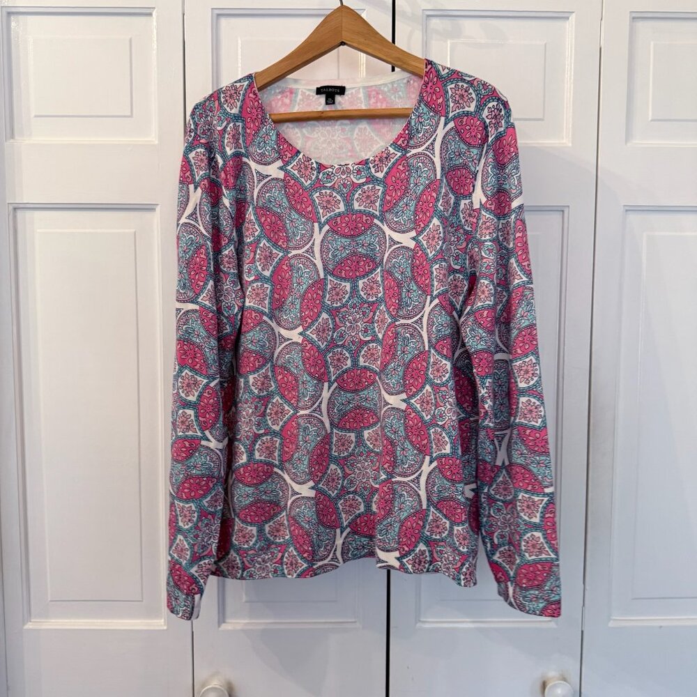 Talbots Patterned Lightweight Sweaters - Lot of 2 - image 8